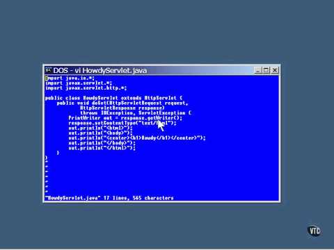 Lesson1.Writing and Compiling a Servlet-Basic Servlets