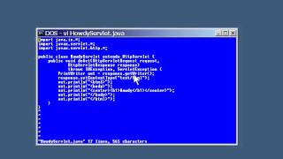 Lesson1.Writing and Compiling a Servlet-Basic Servlets