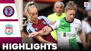 Liverpool vs Aston Villa | Highlights | FA Women's Super League 03-03-2024