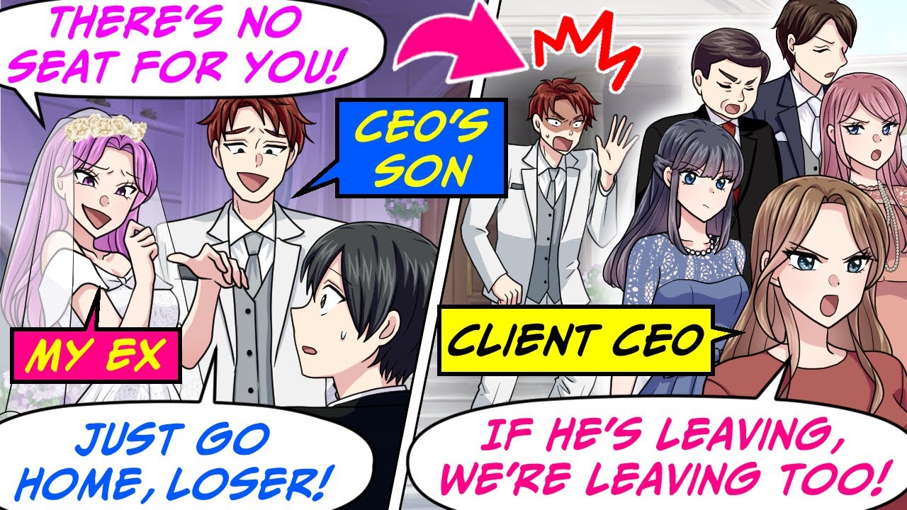 Меня оскорбили на свадьбе бывшего, и я ушёл! Потом все остальные тоже ушли… [RomCom Manga Dub]