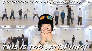 Jungkook- Seven (feat. Latto) Dance Practice Video Reaction