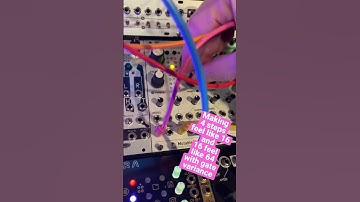 Make 4 steps feel like 16 (& 16 feel like 64) by varying gate patterns #eurorack #modularsynth