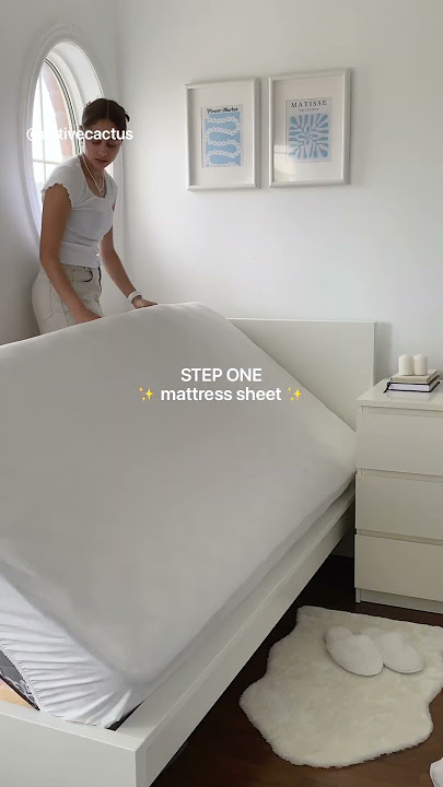 tips kamar minimalis - seprai putih! 🤍 #idedekorkamar #ruangestetika #celanapendek