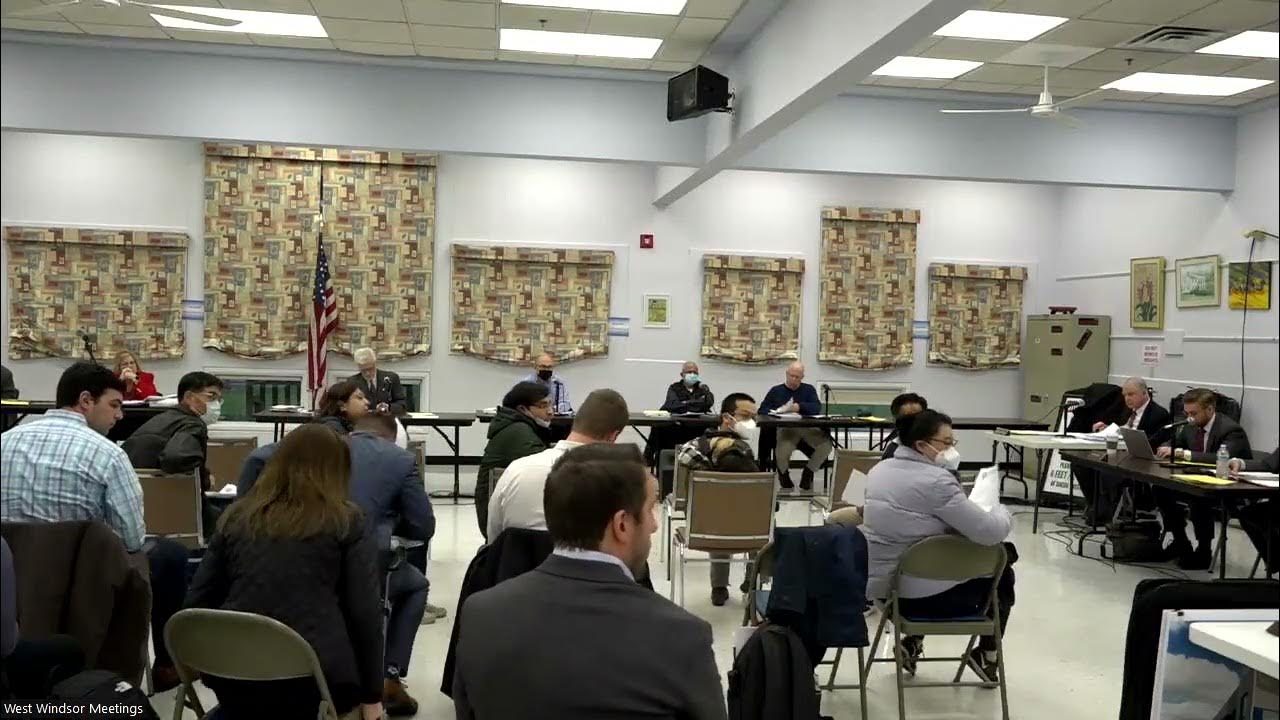West Windsor Planning Board Meeting 04/06/2022 YouTube