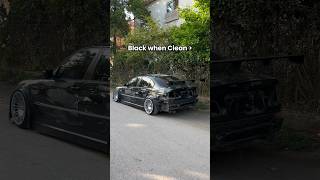 Should we go for complete blacked look before NFS Livery? 🤔 #hwvlogs