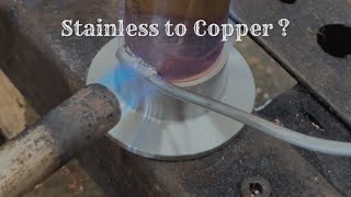 Soldering Stainless to Copper