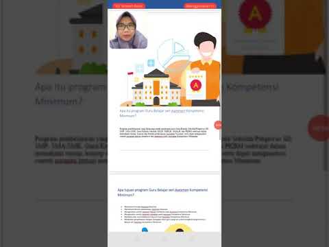 Login ke Guru Belajar Seri Asesmen Kompetensi Minimun