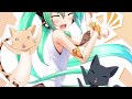 1【Hatsune Miku 初音ミクの】展覧会/Exhibition【Original MV】音源配布[Sound distribution] (CC) Closed Captions