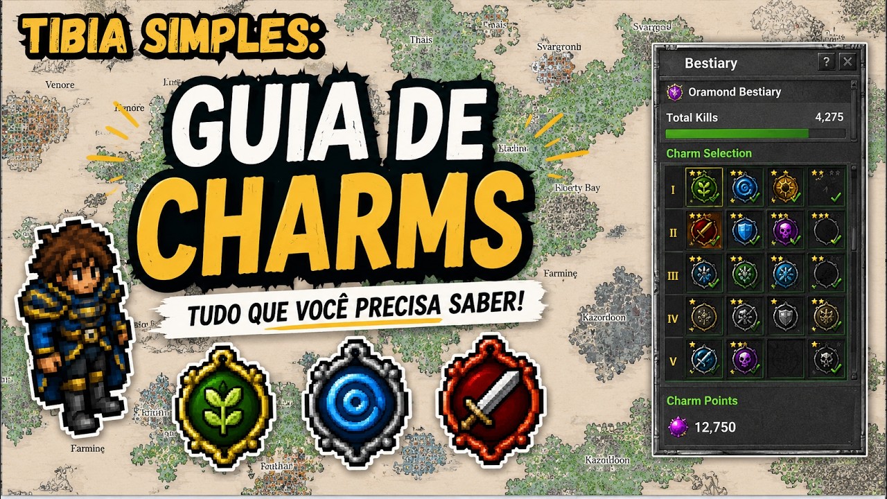 Runas Tibia TIBIA SIMPLES: CHARMS/RUNAS NO TIBIA - GUIA COMPLETO - YouTube