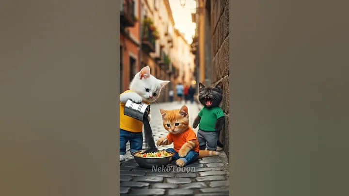 They ruined his only meal😿💔#trending #fypシ #catcontent #emotional #shortsfeed #catlovers