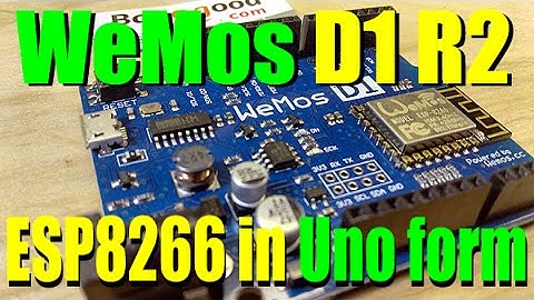 Introduction to the WeMos D1 R2