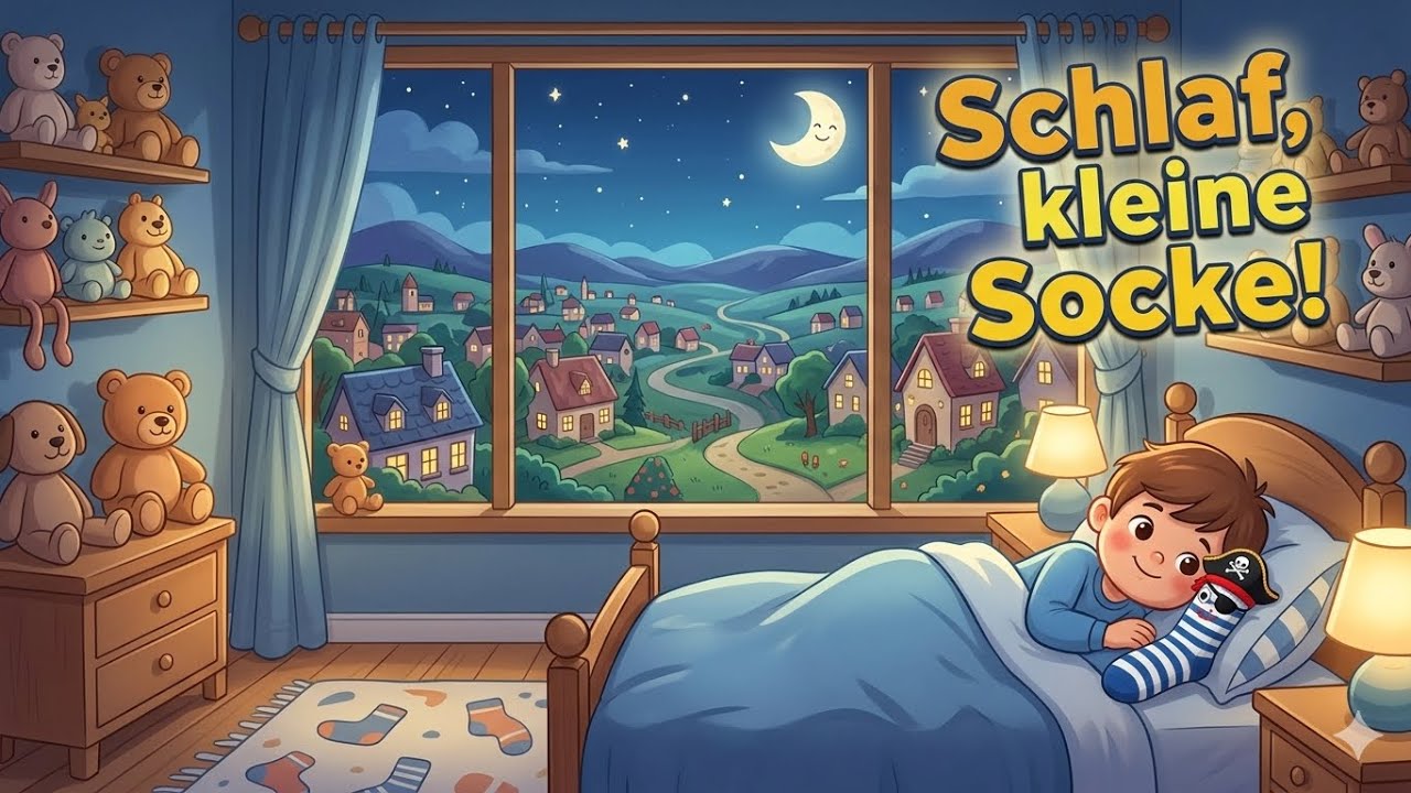 Schlaf, kleine Socke!