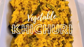 How To Make Vegetable Khichuri | Mix Vegetable Dal Khichuri | Bhuna Khichuri | Khichuri recipe #Easy