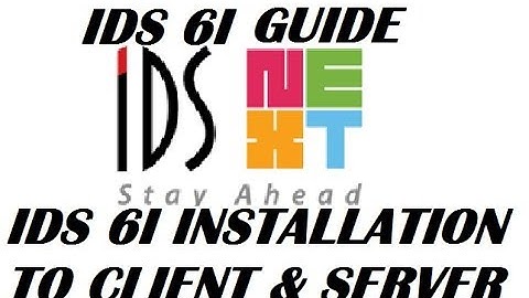 IDS 6I Installation in client system | HOW TO INSTALL IDS 6I | HOW TO INSTALL IDS | Rakesh Mondal