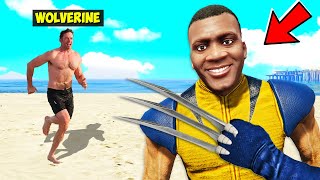 I STOLE WOLVERINE'S SUIT From WOLVERINE in GTA 5!