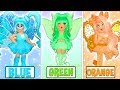 I Tried The One Color Outfit Challenge In Royale High! Roblox Royale High