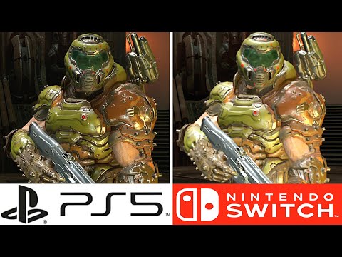 DOOM Eternal PS5 vs. DOOM Eternal Nintendo Switch | Graphics Comparison