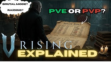 V Rising | Server Types & Raiding explained