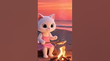 🐱✨ Cat’s Ocean Adventure | Shark & Octopus Save the Cat 🌊⚡#gamtng #magic #cat #shorts #wigtachi #ai