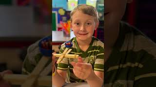 Make your own Halloween pumpkin catapult at Akron Children's Museum!