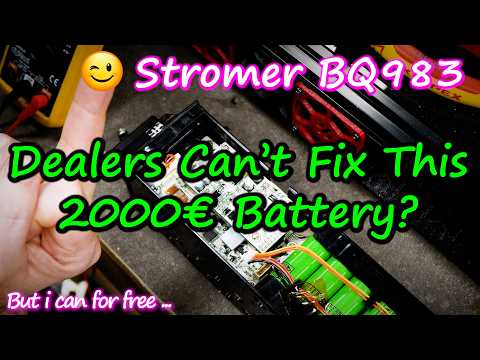 The battery Stromer doesn’t want you to fix: unrepairable e‑waste by design. Undervolted is fixable.
