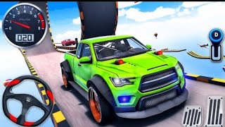 Mega Ramp Car Stunt Racing 3D - Crazy GT Car Impossible Tracks Simulator - Android GamePlay screenshot 2