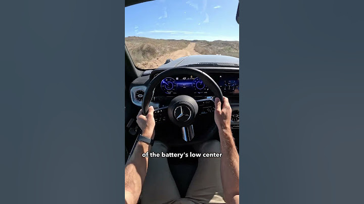 The Electric G Wagon is SO Different Off-Road