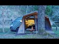 [CAR CAMPING] Camp surrounded by calm green | Relax | VanLife | ASMR | 26