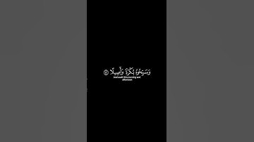 يا أيها الذين آمنوا اذكروا الله ذكراً كثيرا | كروما شاشات سوداء| سورة الأحزاب الشيخ محمد أيوب