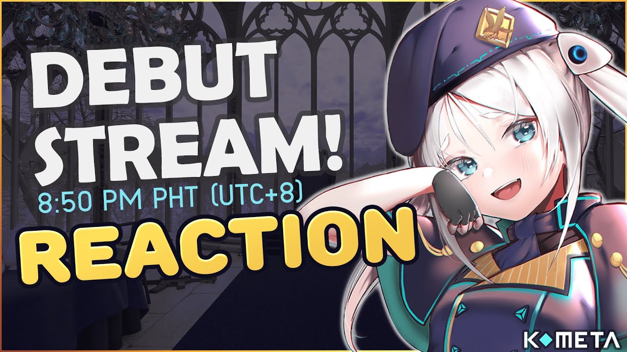 【REACTION】 dying from my debut stream #KoMETA_VL #VTuber - YouTube