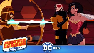 Justice League Action | Wonder Woman & Athena | @dckids
