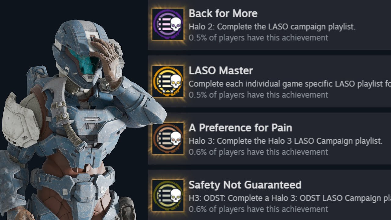 I played all the Halo games on LASO so you guys don't have to
