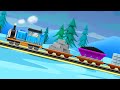 Train Builder 🚞- Start your own journey by Driving self-assembled trains! | Kids Games | Yateland