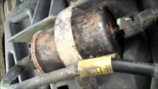 How to change fuel filter 1996 Chevy Express Van