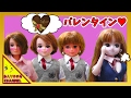 リカちゃん人形 アニメ☆バレンタインが近づくにつれて優しくなる男達…☆おもちゃ ハウス おもしろ