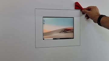 Wall-Smart new construction mount for MICROSOFT SURFACE GO 2