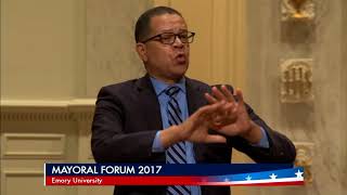 John Eaves Talks Traffic At The Atlanta Mayoral Forum