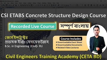 BNBC 2020 Complete Load Combination Concept for Normal and Spacisal Case Analysis in Etabs