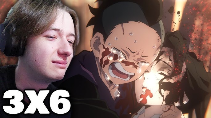 COMO ASSIM??? GENYA VAI MORRER? - React Demon Slayer EP 6