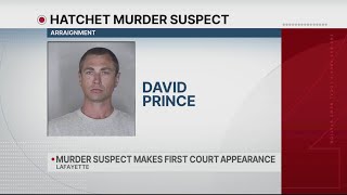 Lafayette murder suspect makes first court appearance