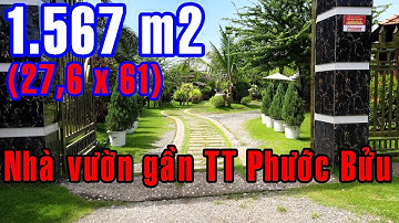 NVT2884 Siêu phẩm nhà vườn, mặt tiền đường nhựa, gần QL55, xã Phước Tân, huyện Xuyên Mộc, BR-VT.