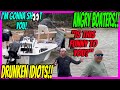 Boaters act stupid  get angry its on crazy boaters at clear lake boat ramp