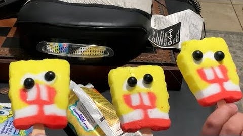 Trying to find the perfect SPONGEBOB popsicle (PART 1)