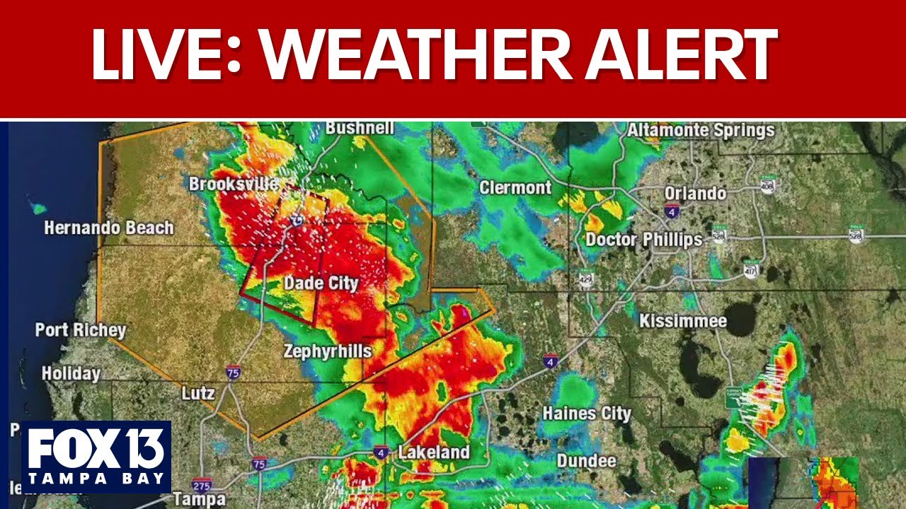 LIVE RADAR: Severe weather in parts of Florida