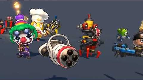 Unity Asset Store Pack - Cartoon Character&Weapon pack (Download link below)