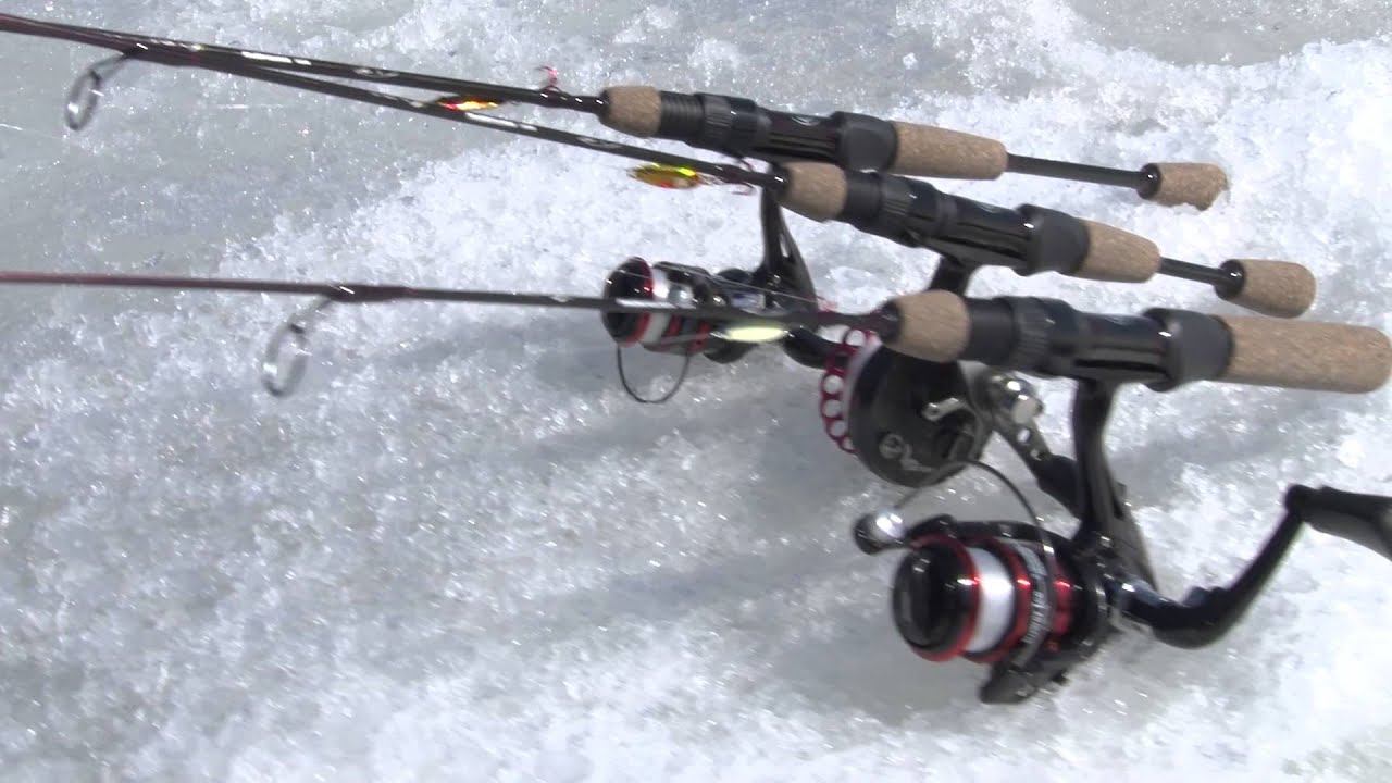 Tony Roach Power Ice Fishing Rods and Reels by Wright & McGill