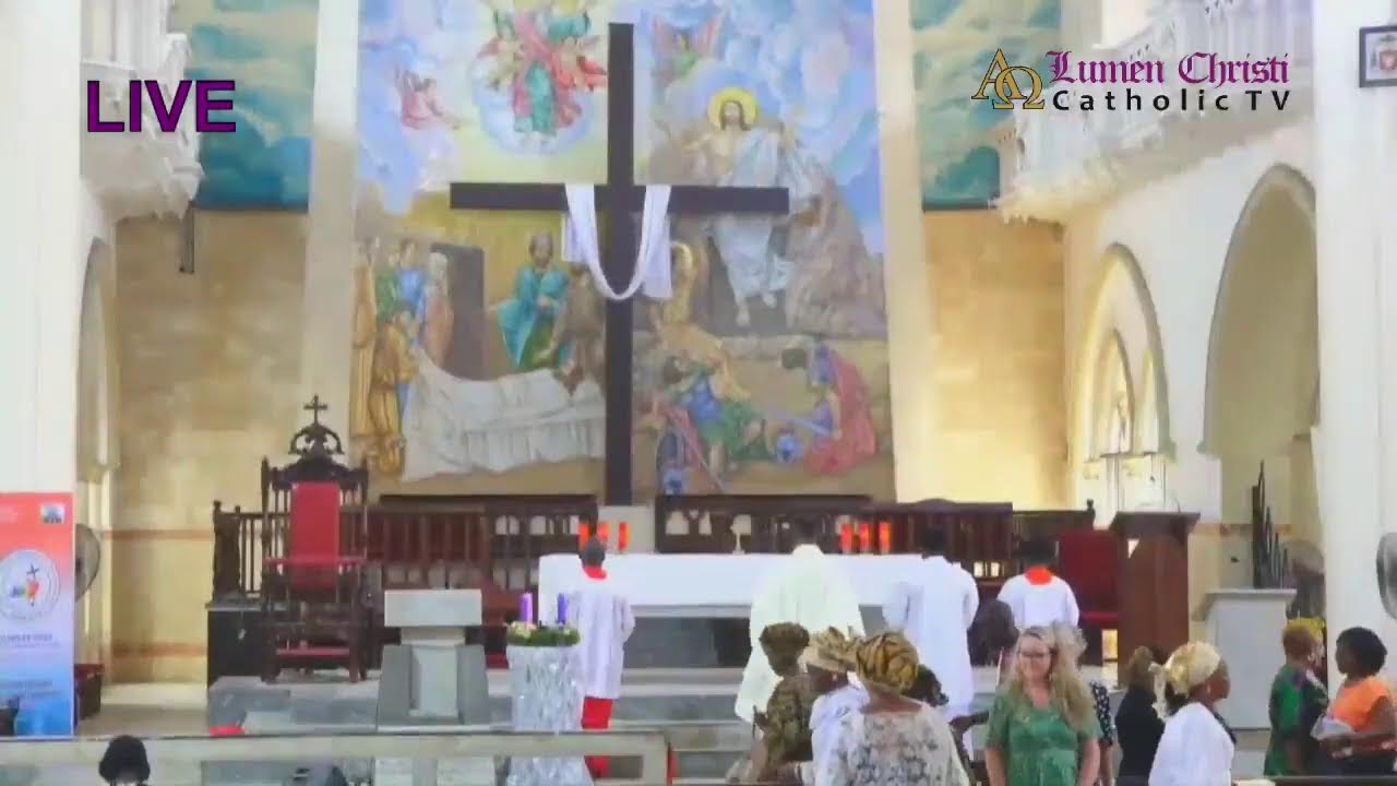 CATHOLIC MASS OF THE DAY 03--12-2025 @ HOLY CROSS CATHEDRAL, LAGOS ARCHDIOCESE