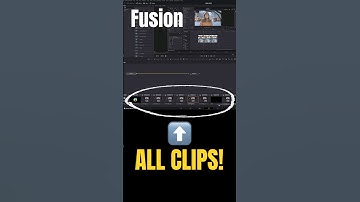 Open Your ENTIRE Timeline in FUSION - DaVinci Resolve
