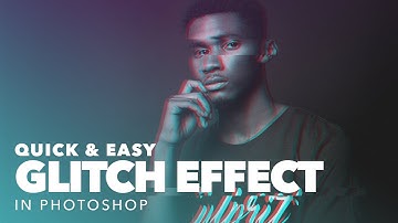 Quick and Easy Glitch Effect in Photoshop
