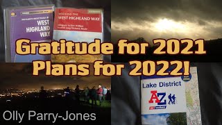 Gratitude for 2021 and Plans for 2022